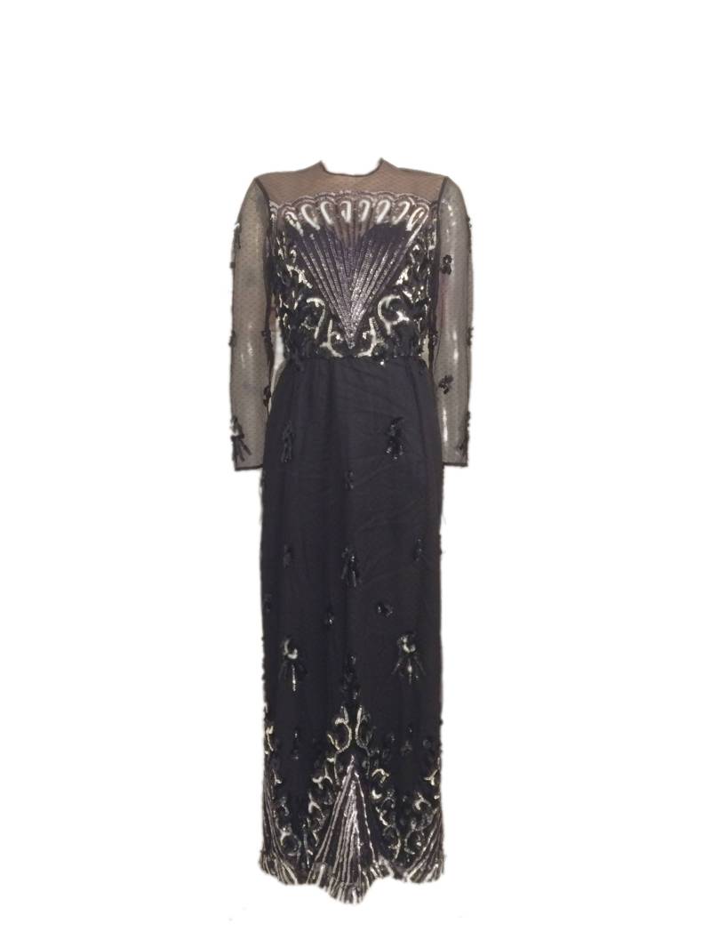 Rose Taft Pailletten Abendkleid von PreciousCollectionCt