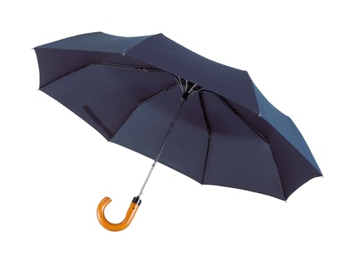 Preiswert & Gut Regenschirm automatik Herren Schirm marineblau Ø 101 cm von Preiswert & Gut