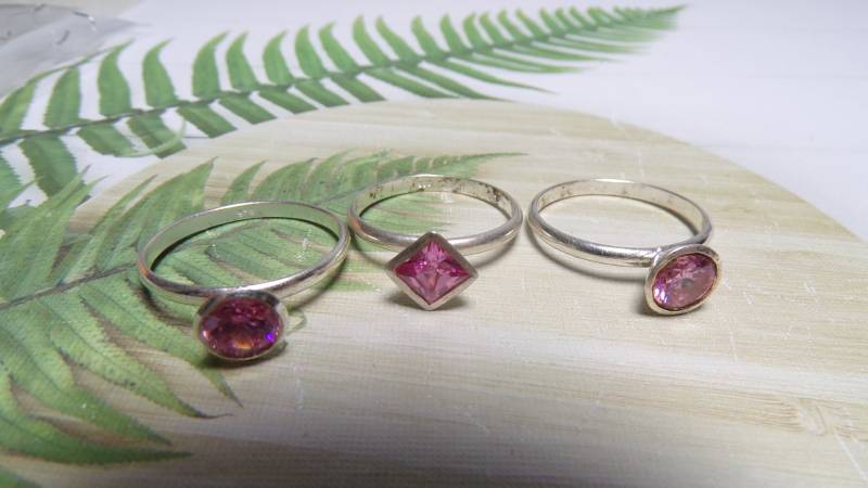 3 Kleine Silberringe ~ Vorgeliebter Schmuck von PrelovedBling