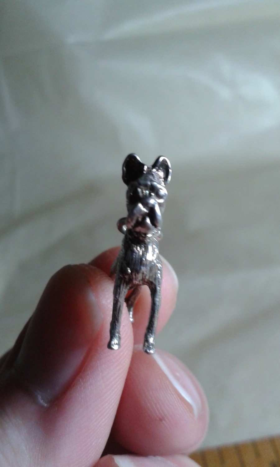 Solide Sterling Silber Boxer Hund Oder Schnauzer Armband Charme Solide Sterling Silber Boxer Hund Oder Schnauzer Armband Charme von Prelovedbargains