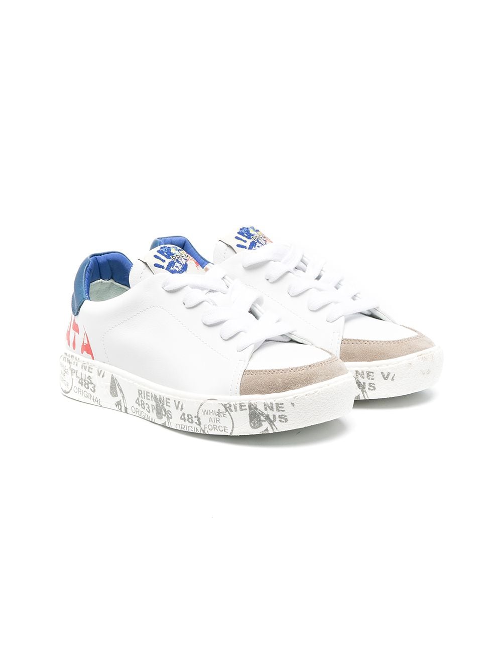 Premiata Kids Charlie Sneakers - Weiß von Premiata Kids