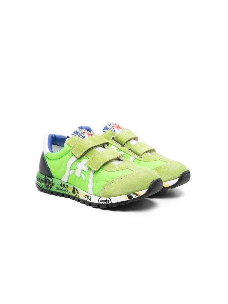 Premiata Kids Lucy Sneakers mit Klettverschluss - Grün von Premiata Kids