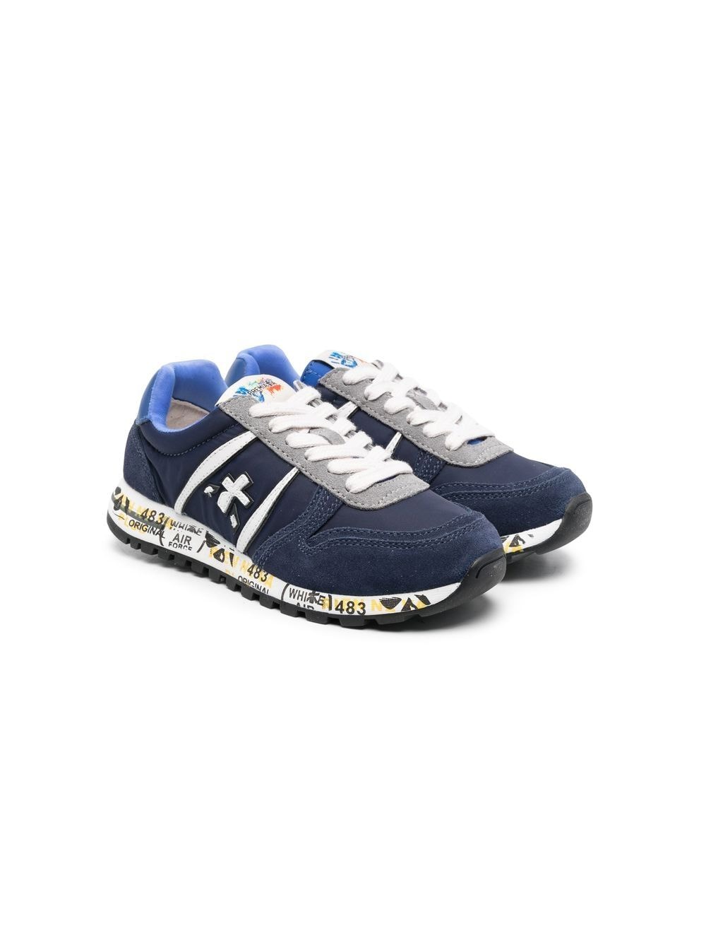 Premiata Kids Sky Sneakers - Grün von Premiata Kids