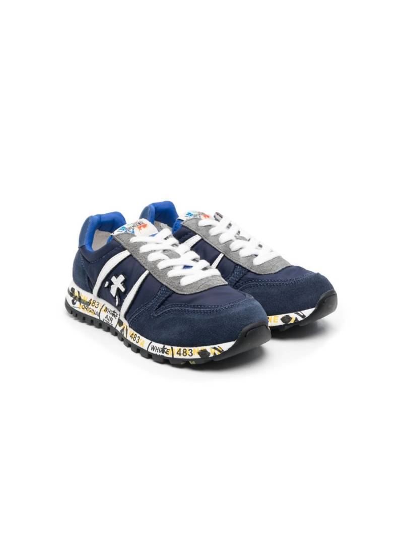 Premiata Kids Sneakers aus Wildleder - Blau von Premiata Kids