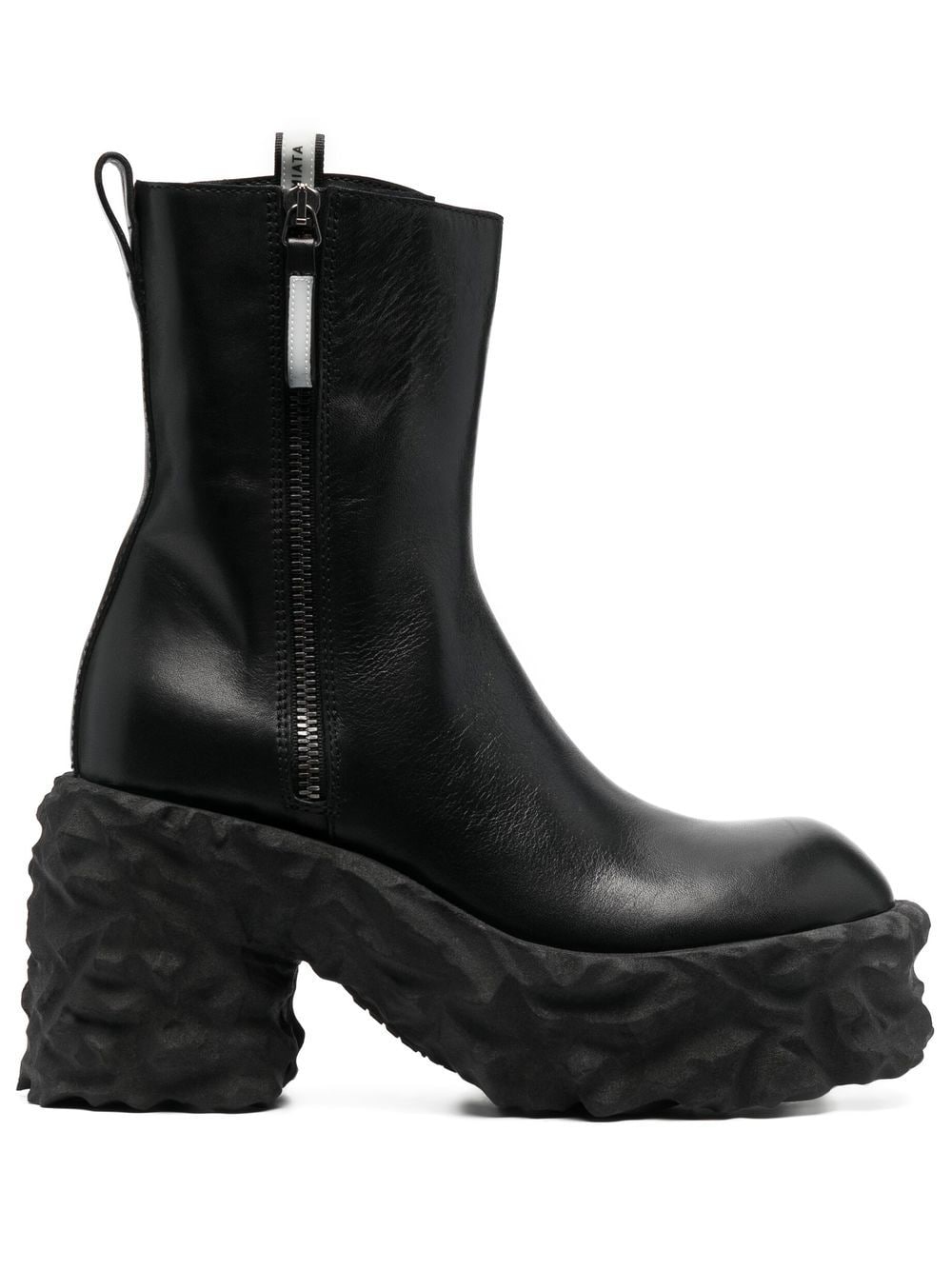 Premiata Stiefel mit Reißverschluss 110mm - Schwarz von Premiata