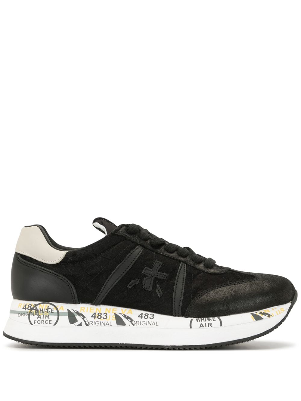 Premiata 'Conny' Sneakers - Schwarz von Premiata