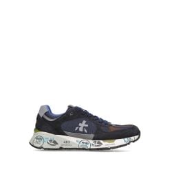 Premiata Mase 6423 Herren Sneaker Aus Blauem Wildleder Und Technikstoff von Premiata