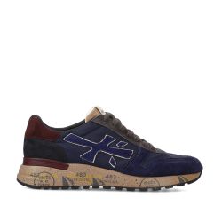 Premiata Mick Blaue Wildleder-sneaker von Premiata
