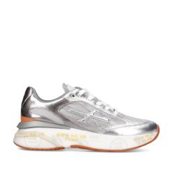 Premiata Moerund Sneakers Aus Silbernem Leder von Premiata