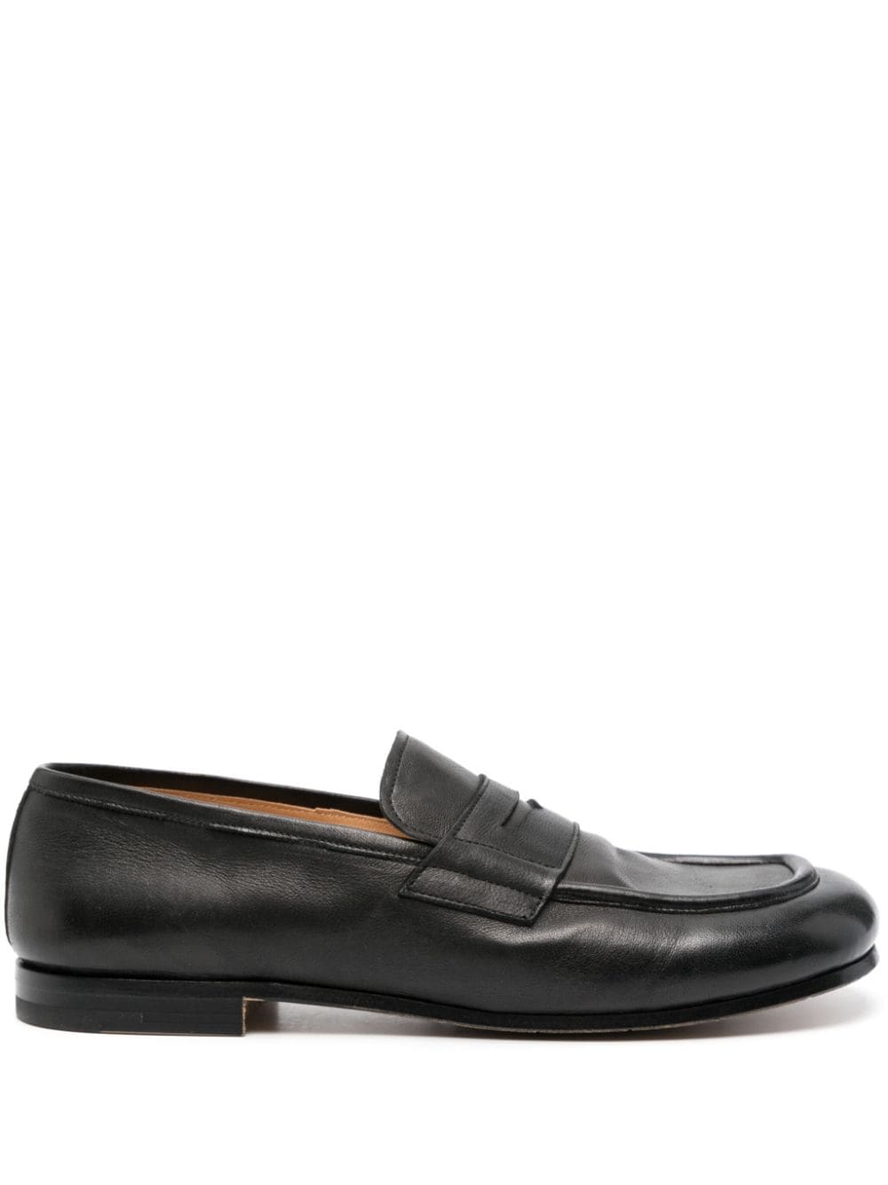 Premiata Penny-Loafer aus Leder - Schwarz von Premiata