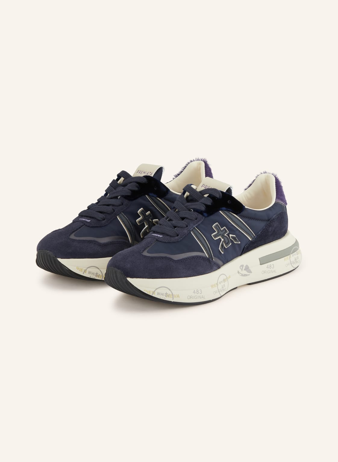Premiata Sneaker Cassie blau von Premiata