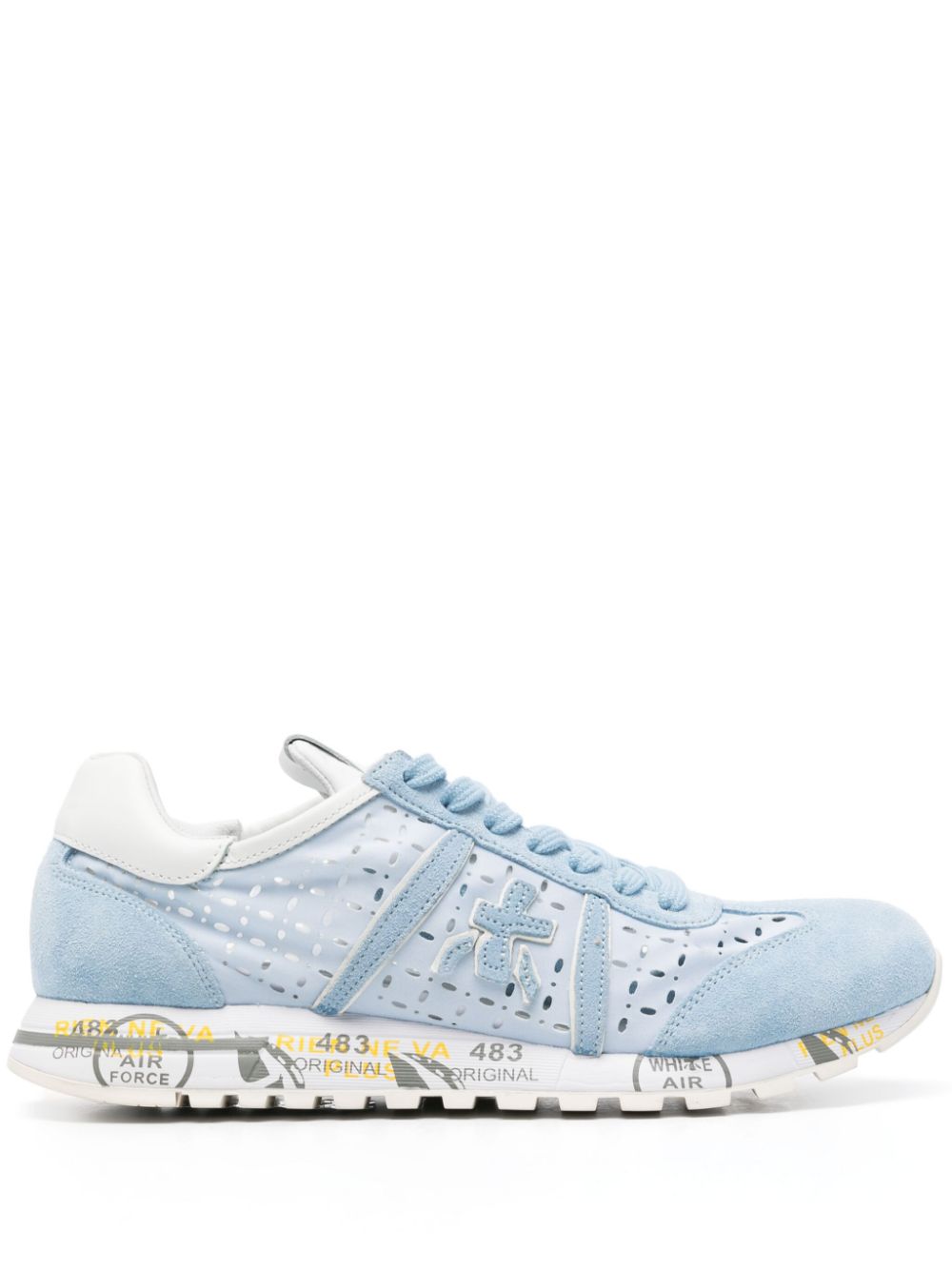 Premiata Sneakers mit Cut-Out - Blau von Premiata