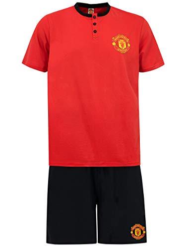 Manchester United FC Herren Schlafanzug Rot X-Large von Manchester United FC