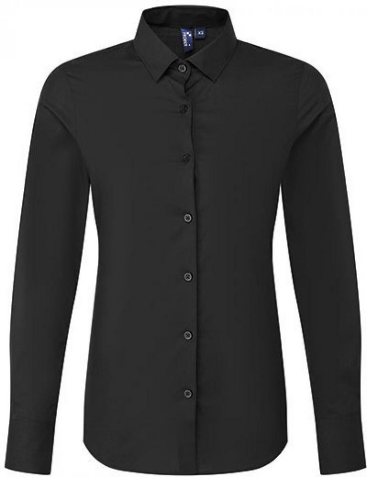 Premier Workwear Kapuzenpullover Womens Long Sleeve Recyclight Poplin Shirt Damen Hemd von Premier Workwear