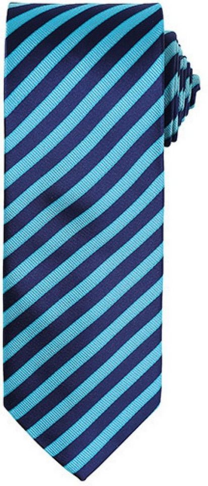 Premier Workwear Krawatte Double Stripe Tie / Breite 3 / 7,5 cm / Länge 57" / 144 cm" von Premier Workwear