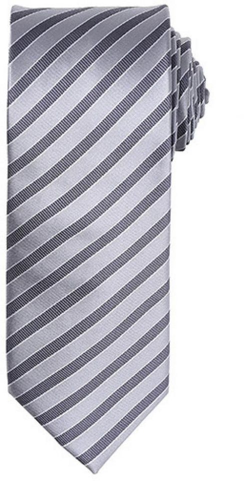 Premier Workwear Krawatte Double Stripe Tie / Breite 3 / 7,5 cm / Länge 57" / 144 cm" von Premier Workwear