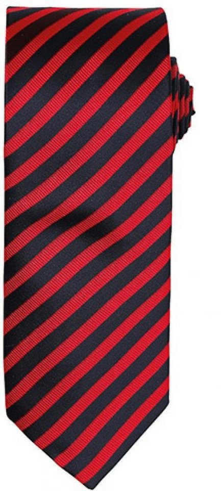 Premier Workwear Krawatte Double Stripe Tie / Breite 3 / 7,5 cm / Länge 57" / 144 cm" von Premier Workwear