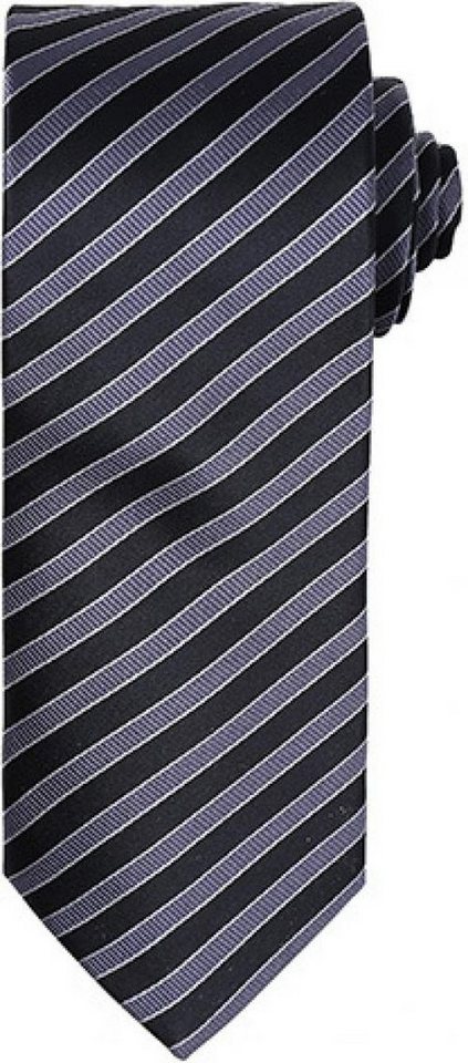 Premier Workwear Krawatte Double Stripe Tie / Breite 3 / 7,5 cm / Länge 57" / 144 cm" von Premier Workwear