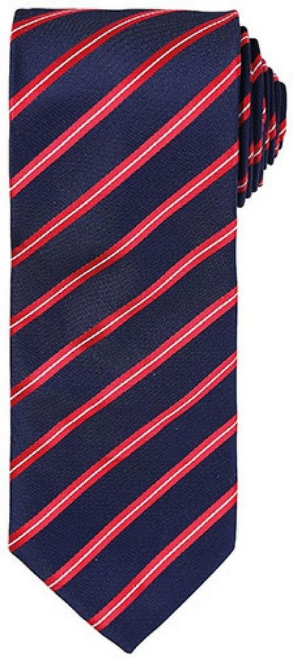 Premier Workwear Krawatte Sports Stripe Tie / Breite 3 / 7,5 cm / Länge 57" / 144 cm" von Premier Workwear