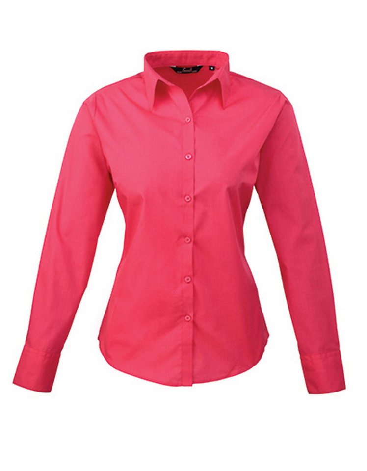 Premier Workwear Langarmhemd Women´s Poplin Long Sleeve Blouse Premier Workwear Langarmhemd Women´s Poplin Long Sleeve Blouse von Premier Workwear