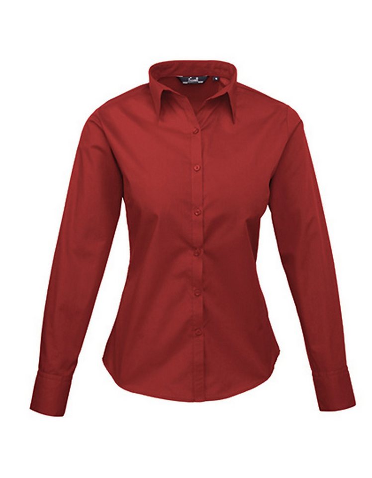 Premier Workwear Langarmhemd Women´s Poplin Long Sleeve Blouse Premier Workwear Langarmhemd Women´s Poplin Long Sleeve Blouse von Premier Workwear