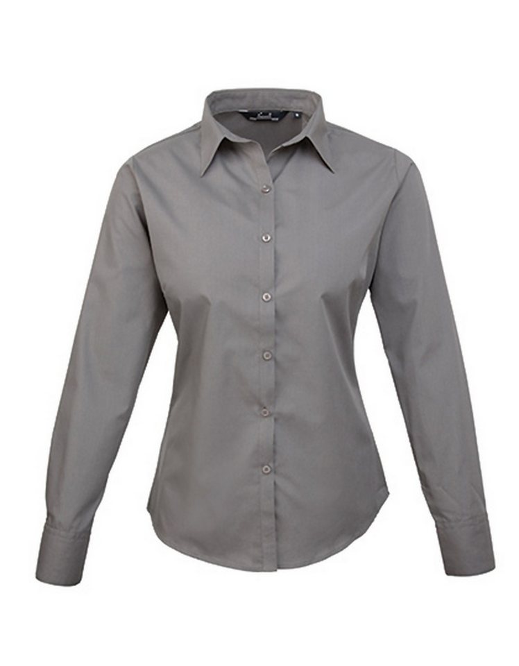 Premier Workwear Langarmhemd Women´s Poplin Long Sleeve Blouse Premier Workwear Langarmhemd Women´s Poplin Long Sleeve Blouse von Premier Workwear