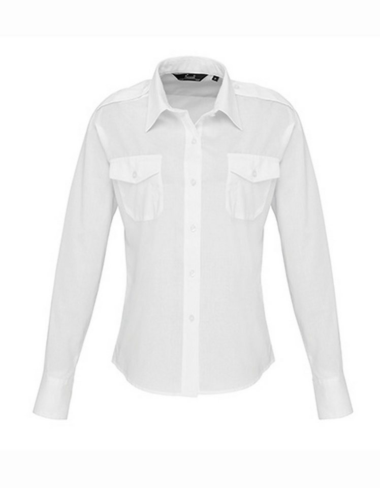 Premier Workwear Langarmshirt Women´s Long Sleeve Pilot Shirt Premier Workwear Langarmshirt Women´s Long Sleeve Pilot Shirt von Premier Workwear