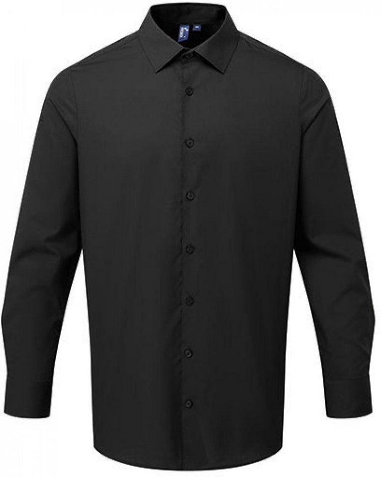 Premier Workwear Outdoorhemd Mens Long Sleeve Recyclight Poplin Shirt Herren Hemd von Premier Workwear