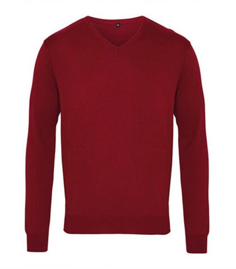 Premier Workwear Sweatshirt Herren V-Neck Knitted Sweater von Premier Workwear