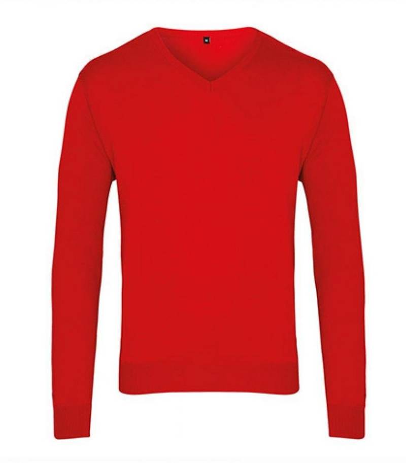 Premier Workwear Sweatshirt Herren V-Neck Knitted Sweater von Premier Workwear