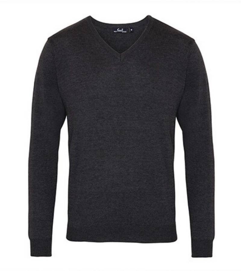 Premier Workwear Sweatshirt Herren V-Neck Knitted Sweater von Premier Workwear