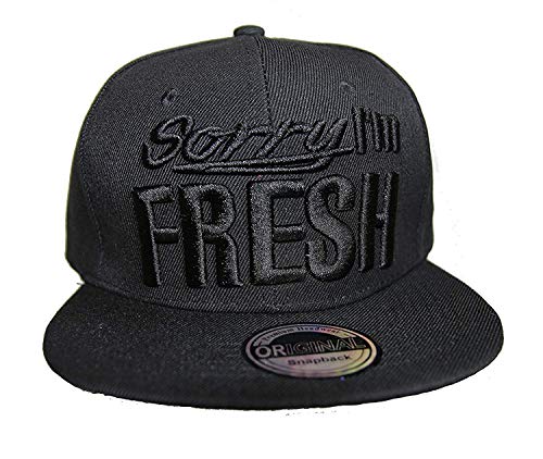 Premium Headwear Black Snapback Cap (Fresh) von Premium Headwear