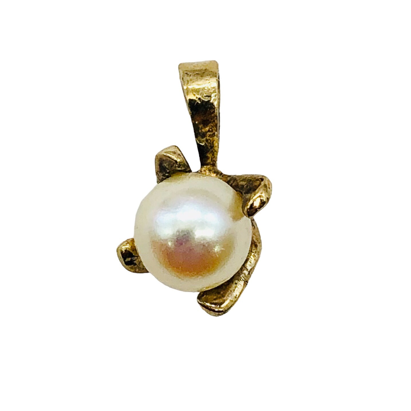 Perle 14K Gold Filled Tropfen Anhänger | 1/2" Lang Weiß 1 Perle 14K Gold Filled Tropfen Anhänger | 1/2" Lang Weiß 1 von PremiumBeadStudio