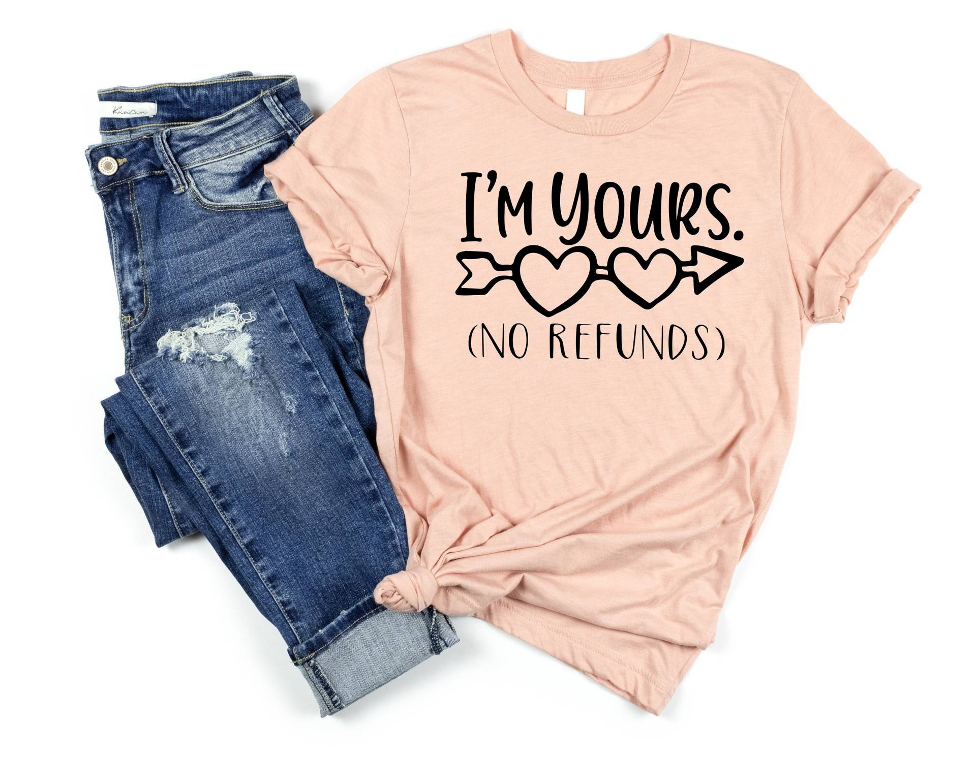 Ich Bin Dein, Keine Rückerstattungen, Valentinstag Shirt, Geschenk Für Ihn, Sie, Lustiges Ich Bin Dein, Keine Rückerstattungen, Valentinstag Shirt, Geschenk Für Ihn, Sie, Lustiges von PremiumUSATees