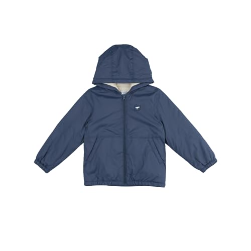 Prénatal Baby Boys Giubbino Antivento Con Cappuccio e Zip, Ideale per l'Autunno, Realizzato in Materiale Riciclato Jacke, Blue, 5-6 Jahre von Prénatal