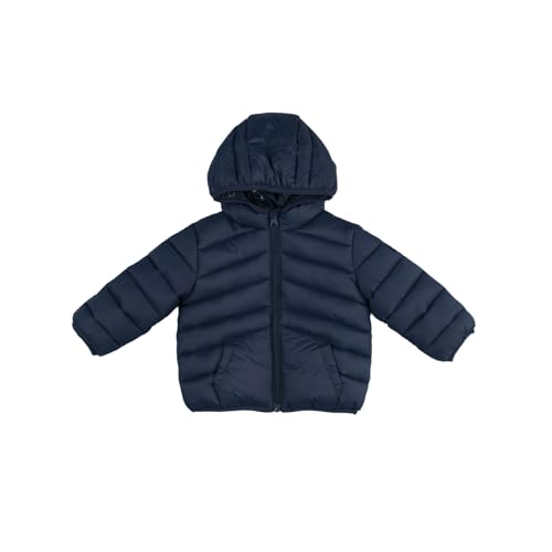 Prénatal Baby Boys Giubbino Leggero Antivento e Impermeabile Con Cappuccio, Ideale per l'Autunno Jacke, Blue, 12-18 Monate von Prénatal