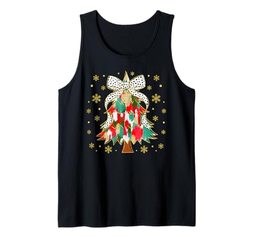 Weihnachtsbaum Herren Damen Xmas Kokette Bunt Weihnachten Tank Top von Preppy Christmas Men Women Apparel Clothes Ideas