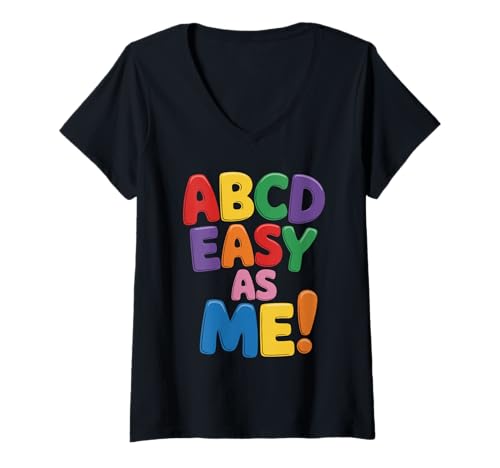 Damen Vorschullehrer Early Learning Hero Fun Classroom Teaching T-Shirt mit V-Ausschnitt Damen Vorschullehrer Early Learning Hero Fun Classroom Teaching T-Shirt mit V-Ausschnitt von Preschool Educator Learning Fun Early Childhood