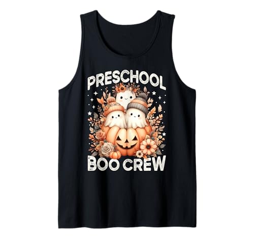 Boo Crew Vorschullehrer Wildblume Halloween Geist Frauen Tank Top Boo Crew Vorschullehrer Wildblume Halloween Geist Frauen Tank Top von Preschool Teacher Kids Fall Halloween Floral Ghost