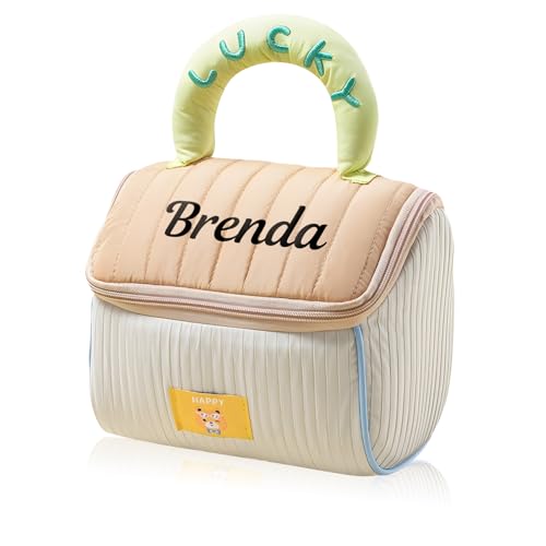 Personalisierte Damen Kosmetiktasche Mit Name Niedlicher Organizer Reisetasche Make-up Taschen Geschenke für Damen Mutter Tochter BFFs (Style 2) von Presentimental