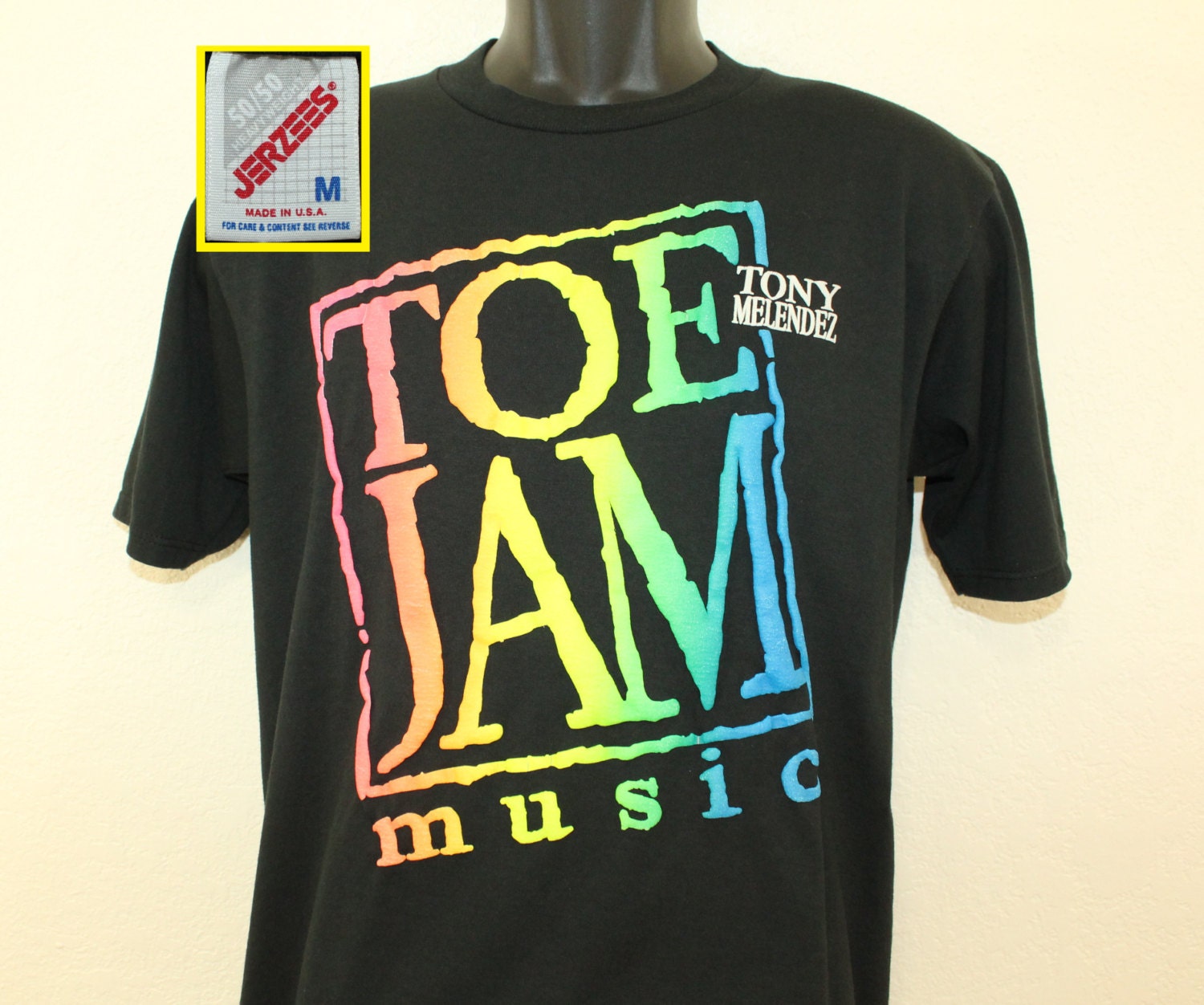 Tony Melendez Toe Jam Musik Nicaragua Gitarre Spieler Jahrgang T-Shirt M Schwarz 90Er Jahre Tony Melendez Toe Jam Musik Nicaragua Gitarre Spieler Jahrgang T-Shirt M Schwarz 90Er Jahre von PreserveVintage