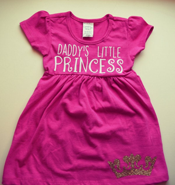 Daddy's Kleine Prinzessin Kleid von PreshyPolkaDot