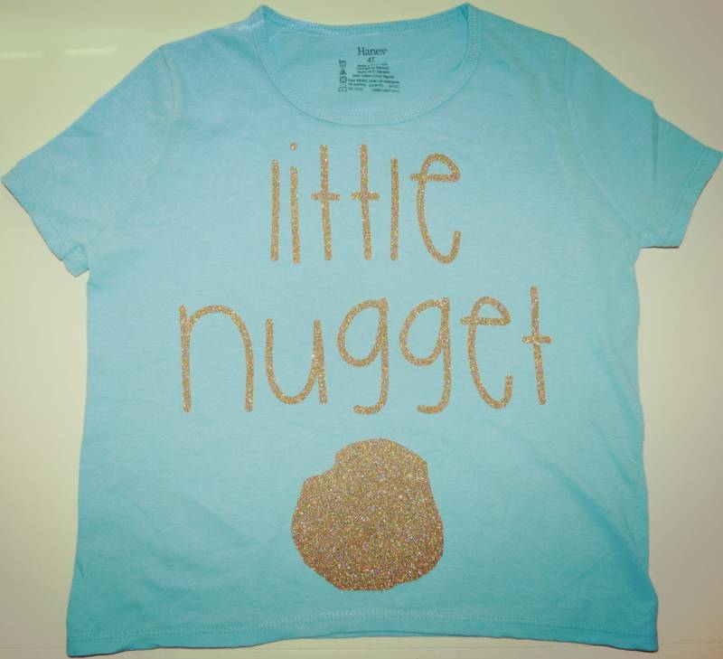 Kleinen Nugget Jugend T-Shirt von PreshyPolkaDot