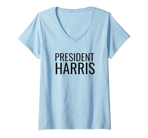 Damen President Harris T-Shirt mit V-Ausschnitt Damen President Harris T-Shirt mit V-Ausschnitt von President Harris