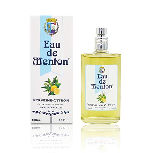 Eau de Menton – Verveine Zitrone – Eau de Toilette für Damen, handwerklicher Parfümeur aus Französische Riviera (100 ml) von Prestige de Menton