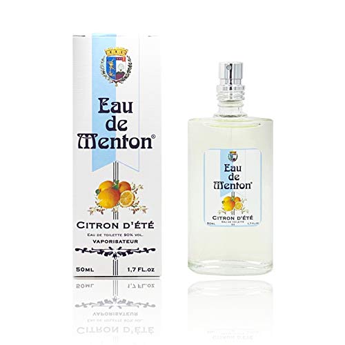 Eau de Menton – Zitrone d'Eau de Sommer, Zitrone, Orangenblüte, Prestige de Menton, Artisan Parfumeur (50 ml) von Prestige de Menton