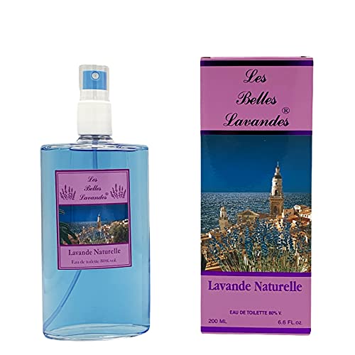 Lavendel Naturelle – Eau de Toilette gemischt – Florale und Aromatisch – Artisan Parfumeur en Côte d'Azur (200 ml) von Prestige de Menton