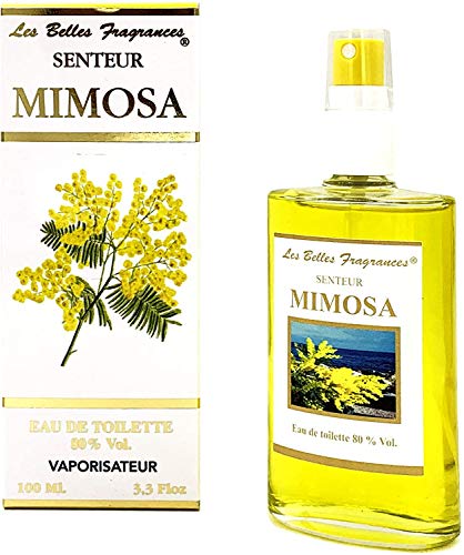 Mimosa (Mimose) Eau de Toilette für Damen, Floral, handwerklicher Parfümeur aus Französische Riviera (100 ml) von Prestige de Menton