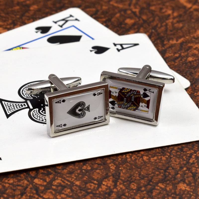 Pontoon 21 Design Manschettenknöpfe in Personalisierte Box von PrestigeGiftware