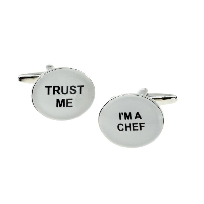 Vertrauen Sie Mir, Ich Bin Ein Chef Manschettenknöpfe in Personalisierte Box von PrestigeGiftware